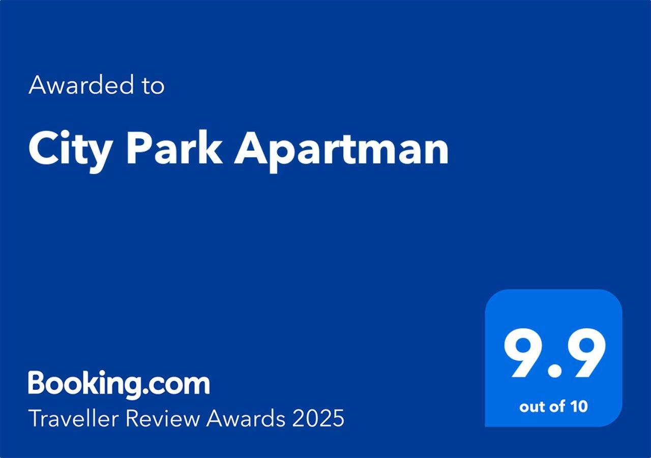 City Park Apartman Budapest Exteriör bild
